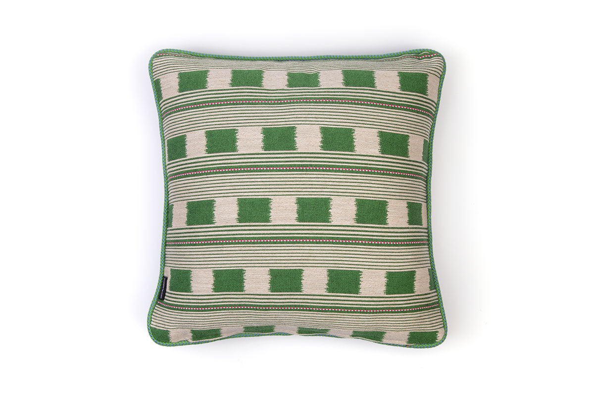 Lost And Found Green Cushion