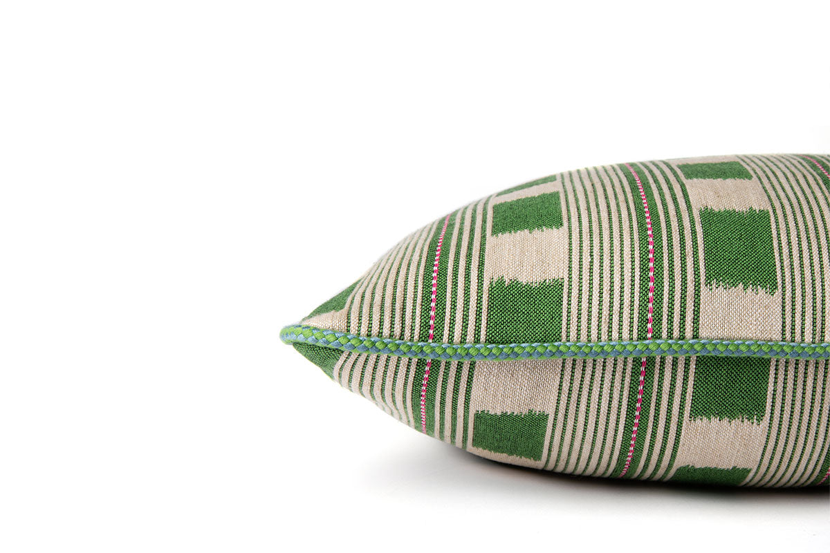 Lost And Found Green Cushion