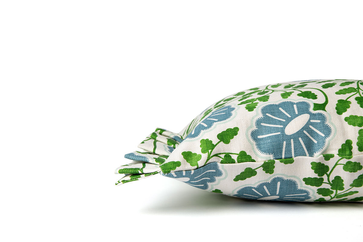 Punch Paisley Green Cushion