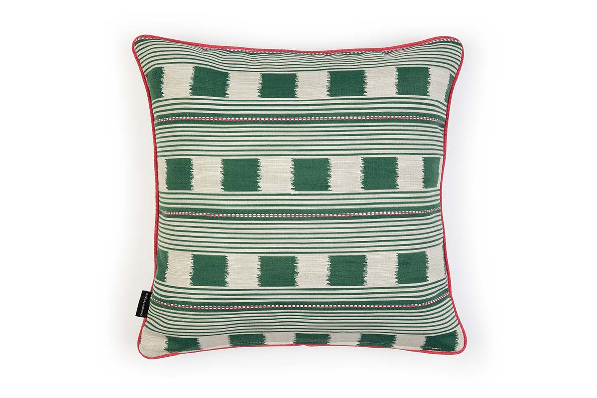 Lost And Found Verde Outdoor Cushion