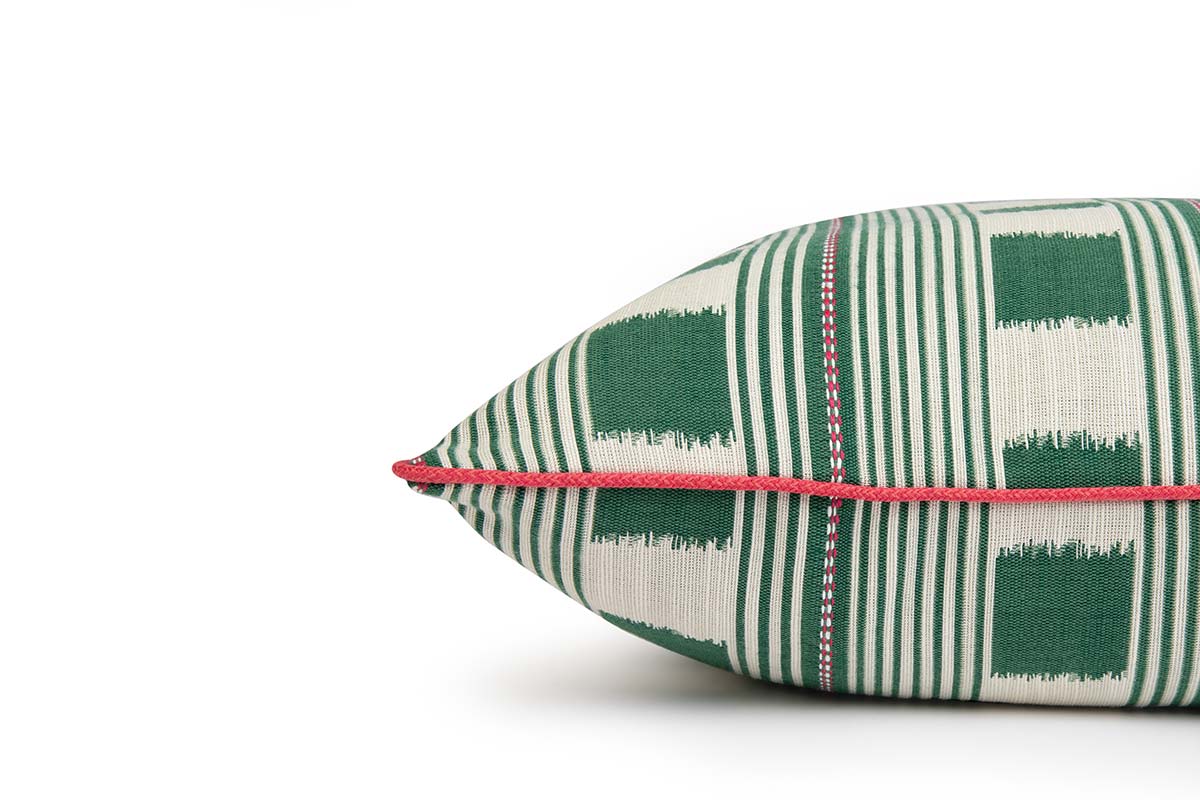 Lost And Found Verde Outdoor Cushion