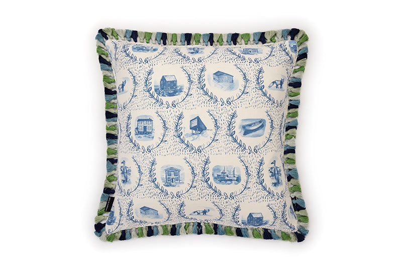 Set The Scene Royal Blue Cushion