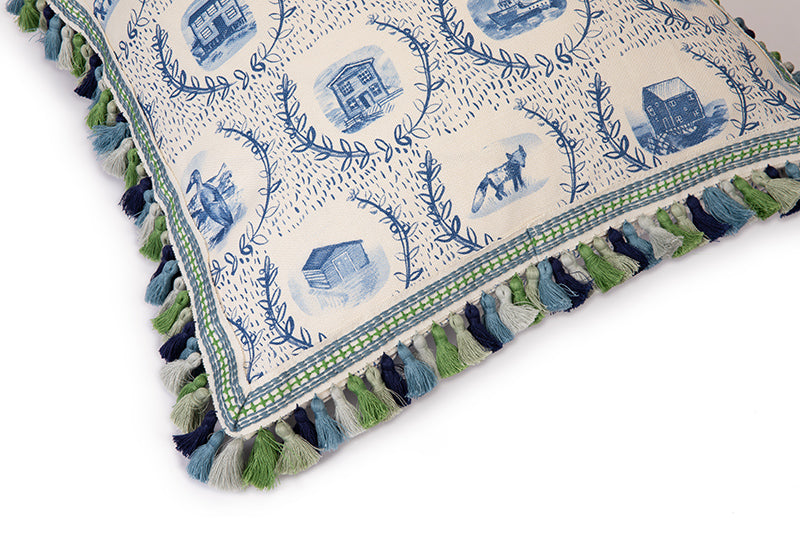 Set The Scene Royal Blue Cushion