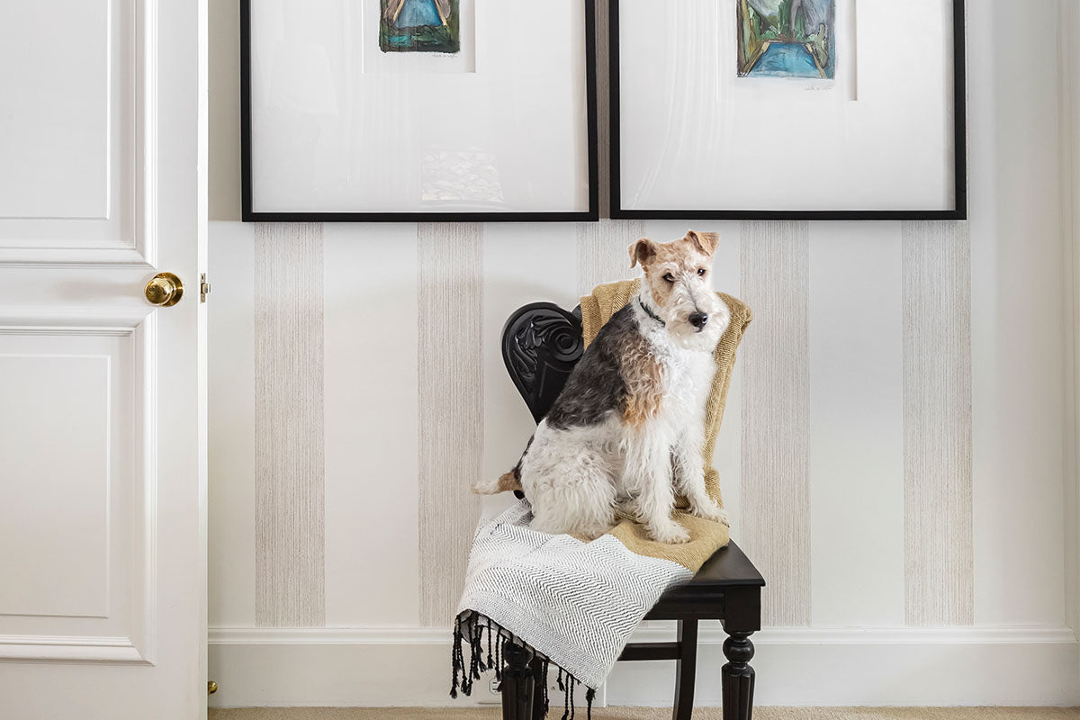 Brome Stripe Wallpaper