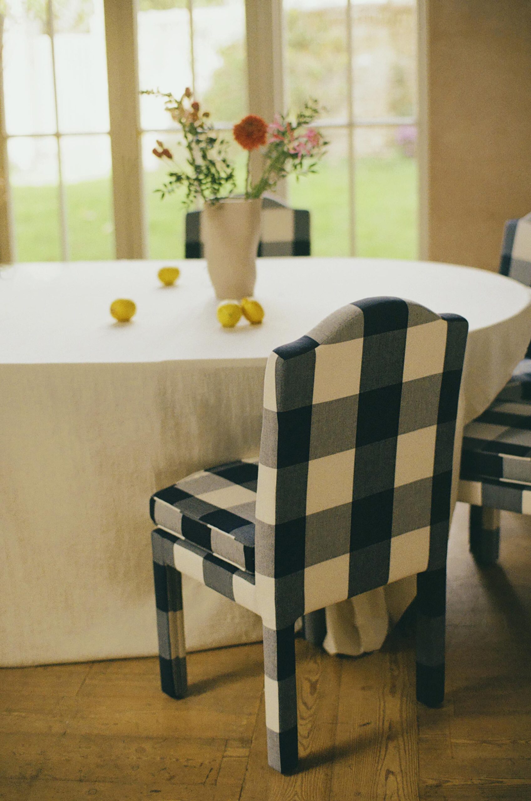 Pair of Leo Dining Chairs, Pepper