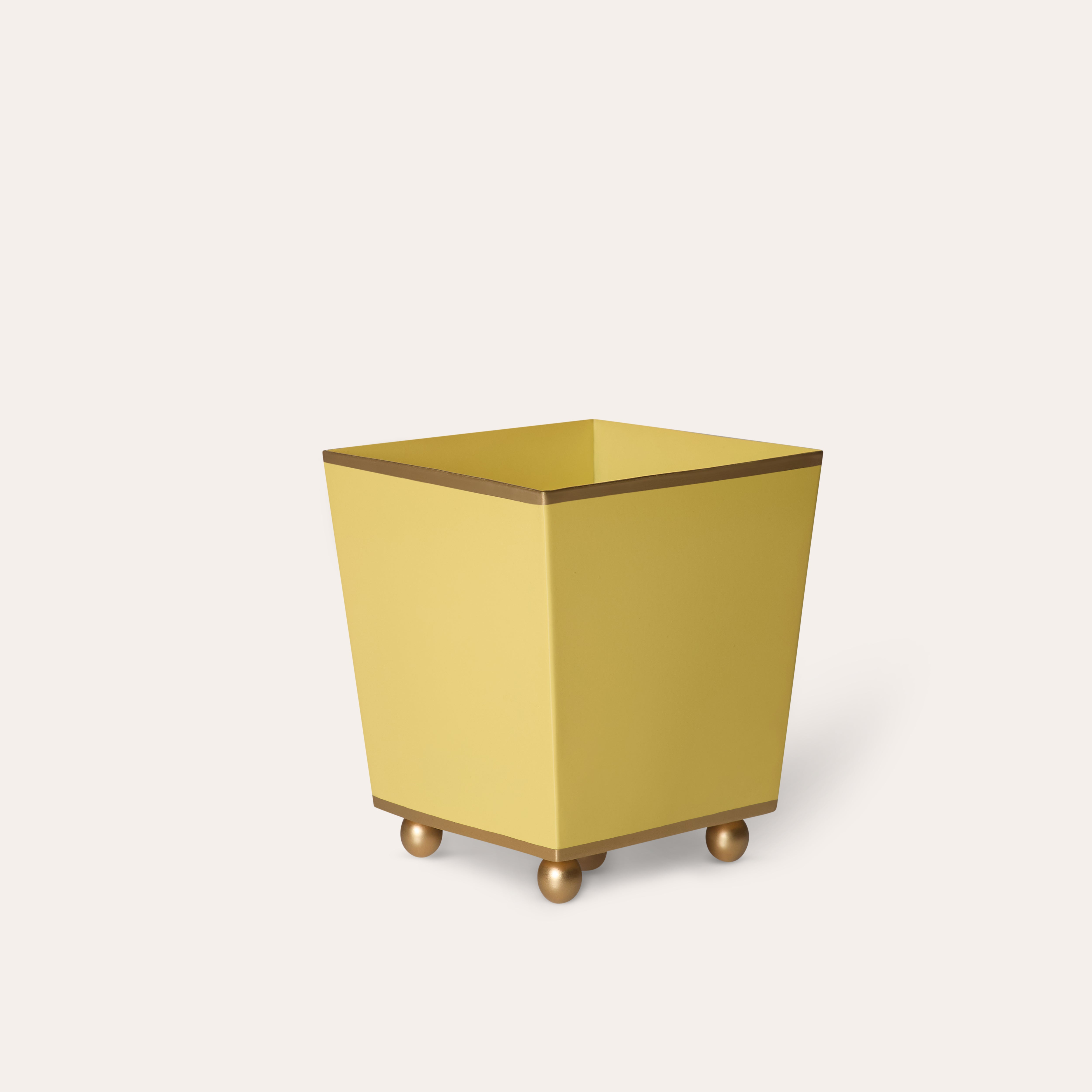 Square Planter | Small | Soft Yellow