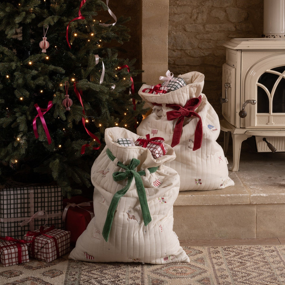 Christmas Present Sack - The North Pole