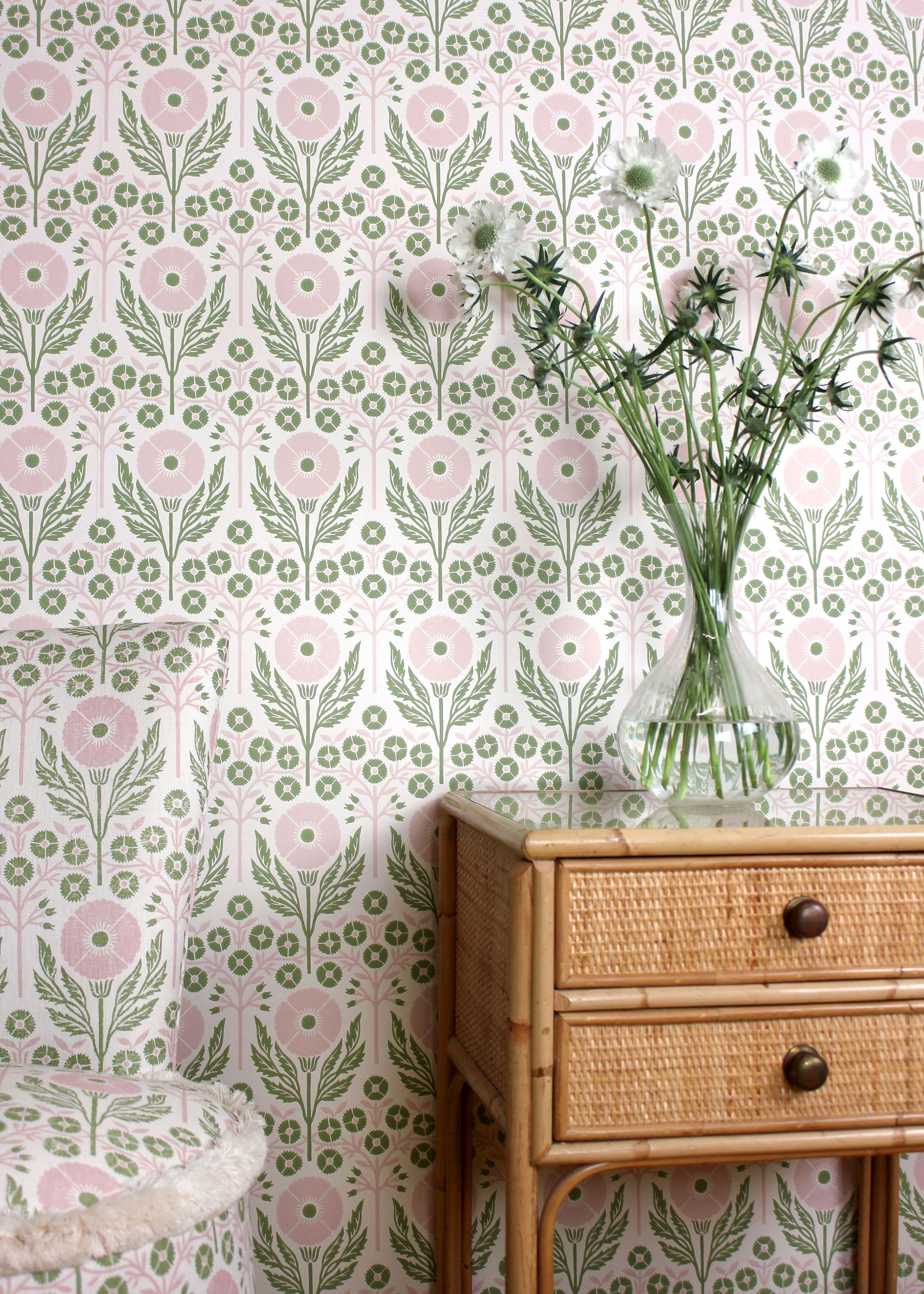 Poppies Wallpaper - Fresca