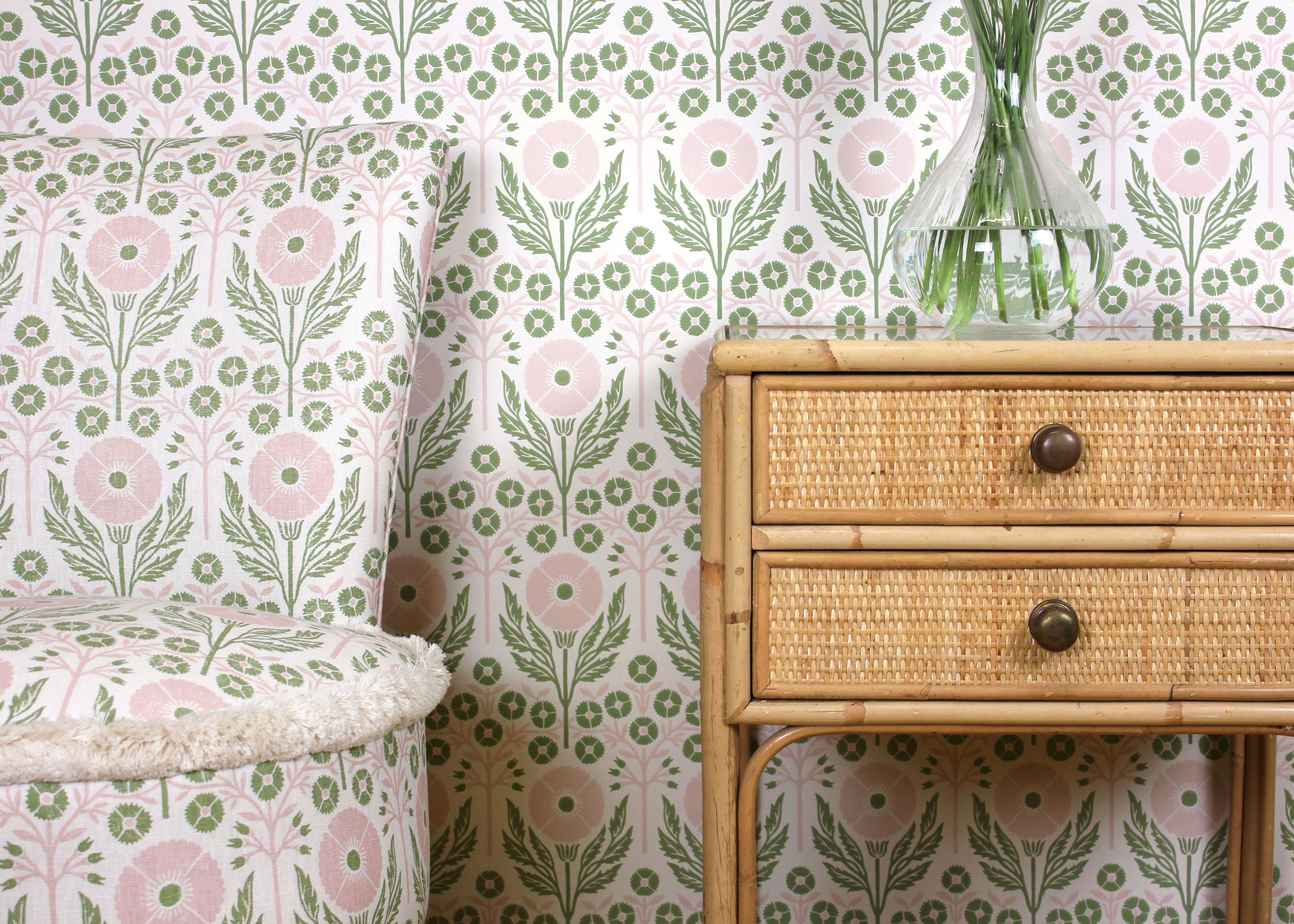 Poppies Wallpaper - Fresca