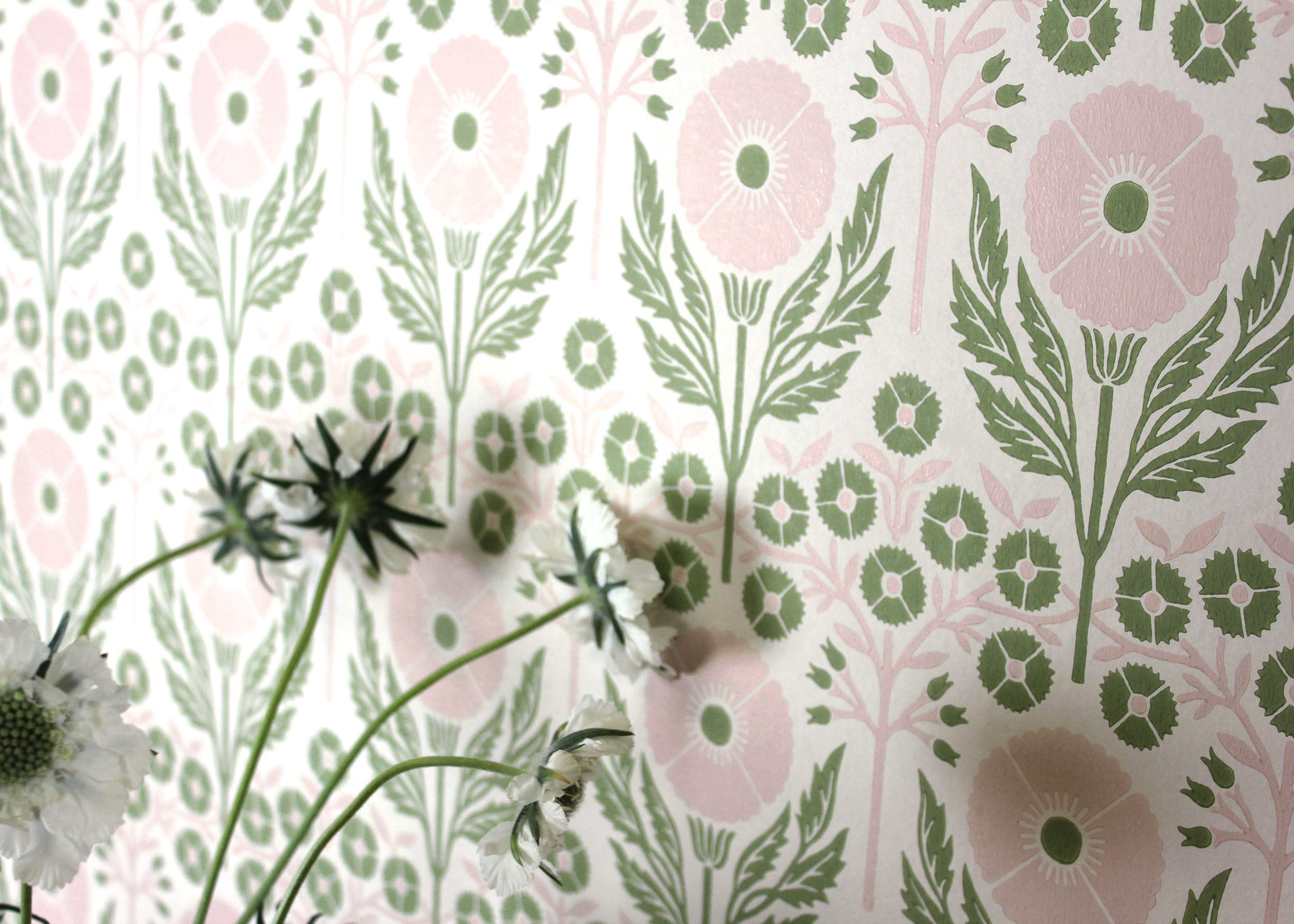 Poppies Wallpaper - Fresca