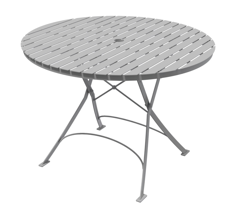 Darsham 1m Round Table & 4 Chairs Type A Etched