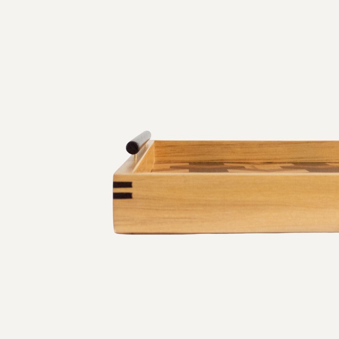 Lara Marquetry Tray - Large
