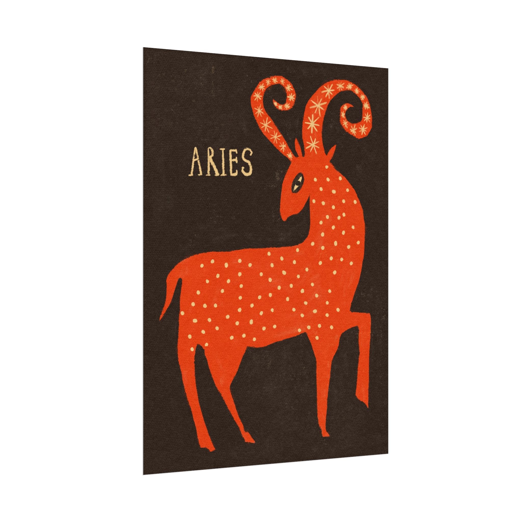 Aries Zodiac Print