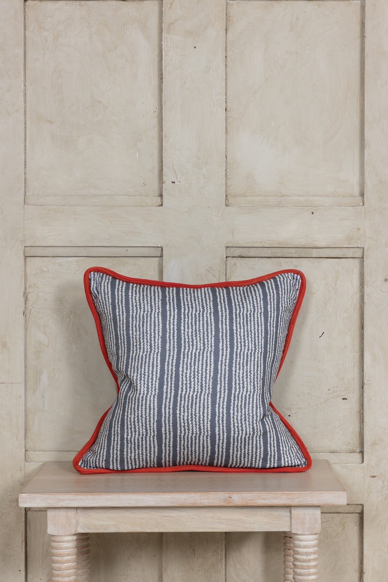 Ripple Stripe Fabric - Navy
