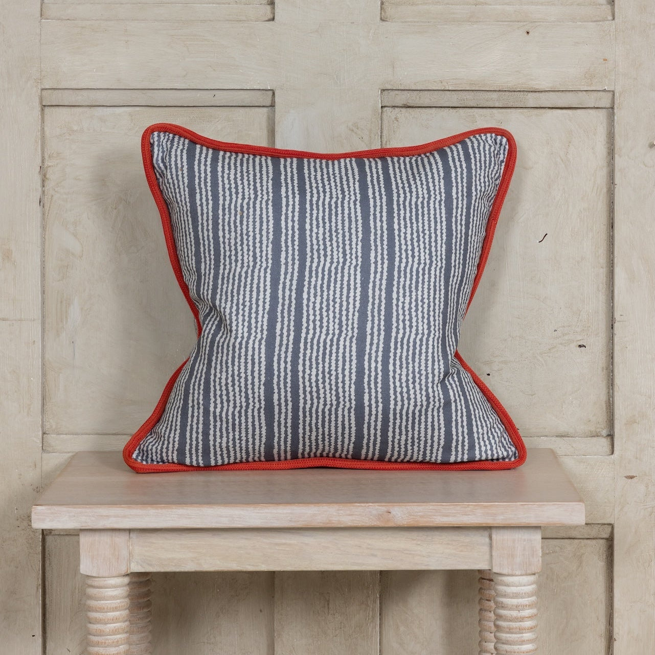 Ripple Stripe Fabric | Navy