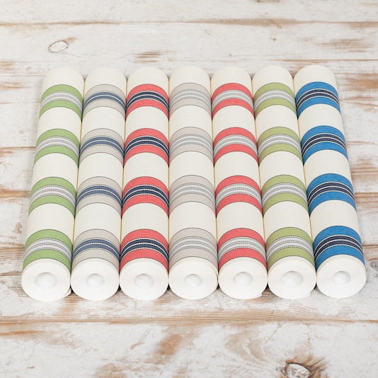 Vintage Deckchair Wallpaper | Stone