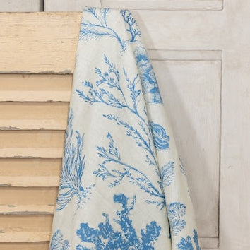 Coral Etchings Fabric | Ocean