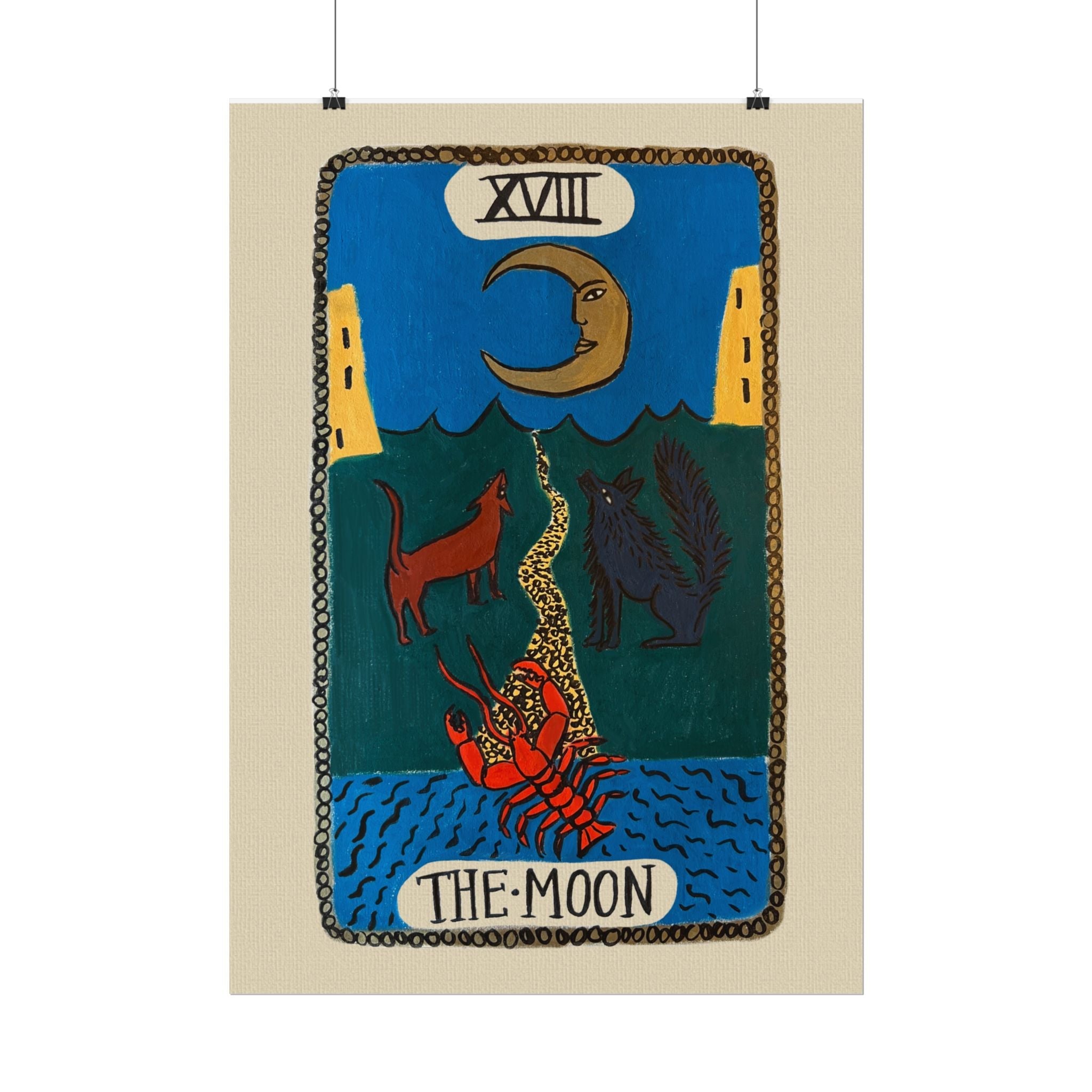 The Moon Tarot Print