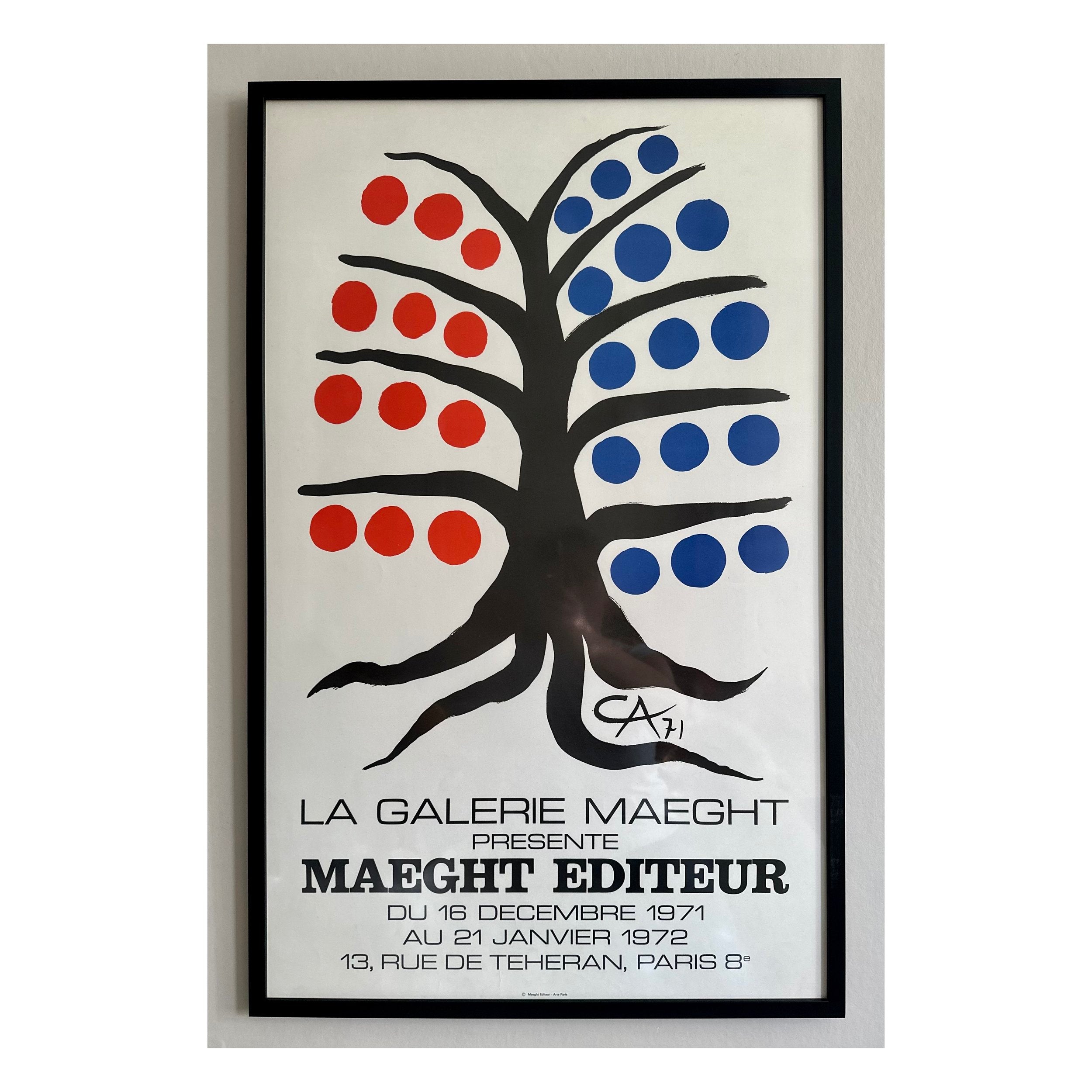 ALEXANDER CALDER EXHIBITION POSTER