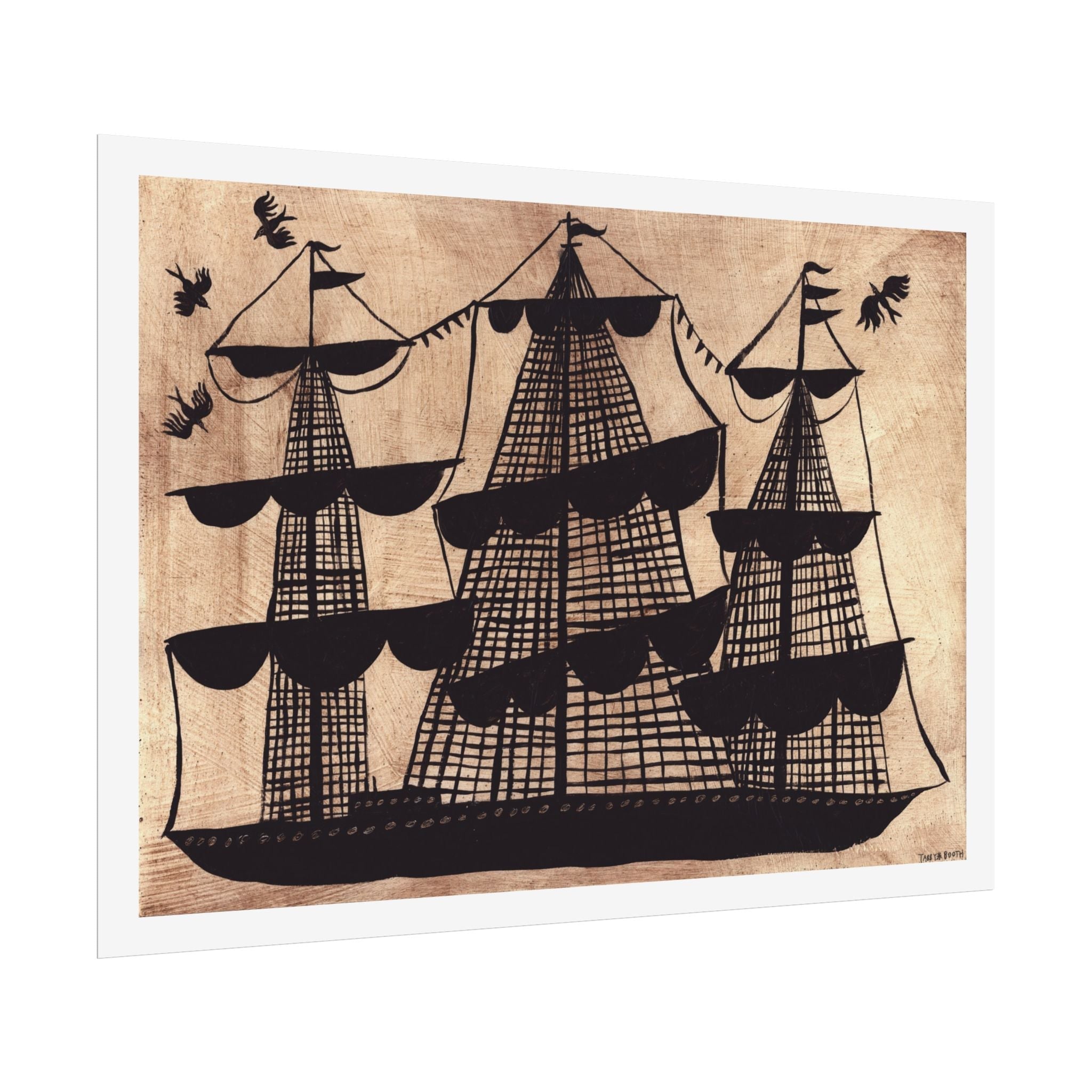 Ship 2 Fine Art Print