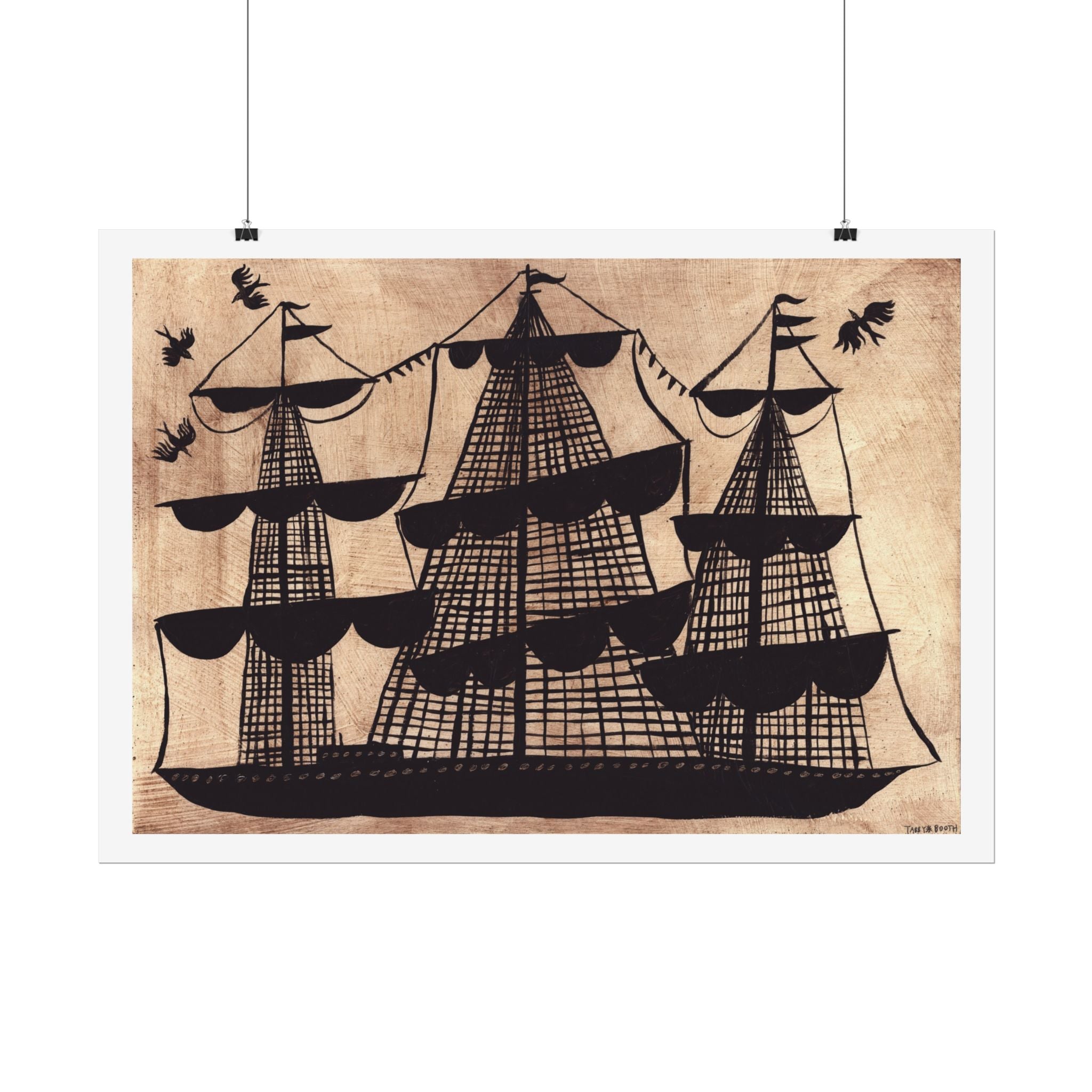 Ship 2 Fine Art Print