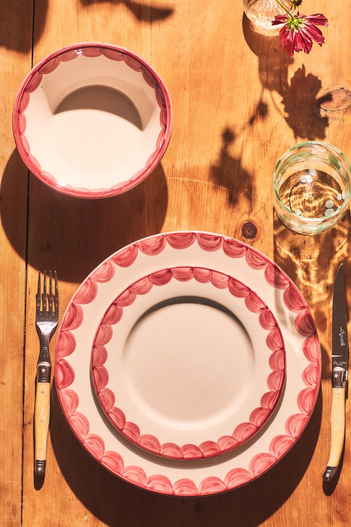 Pink Scallop Bowl | Singles & Set of 4