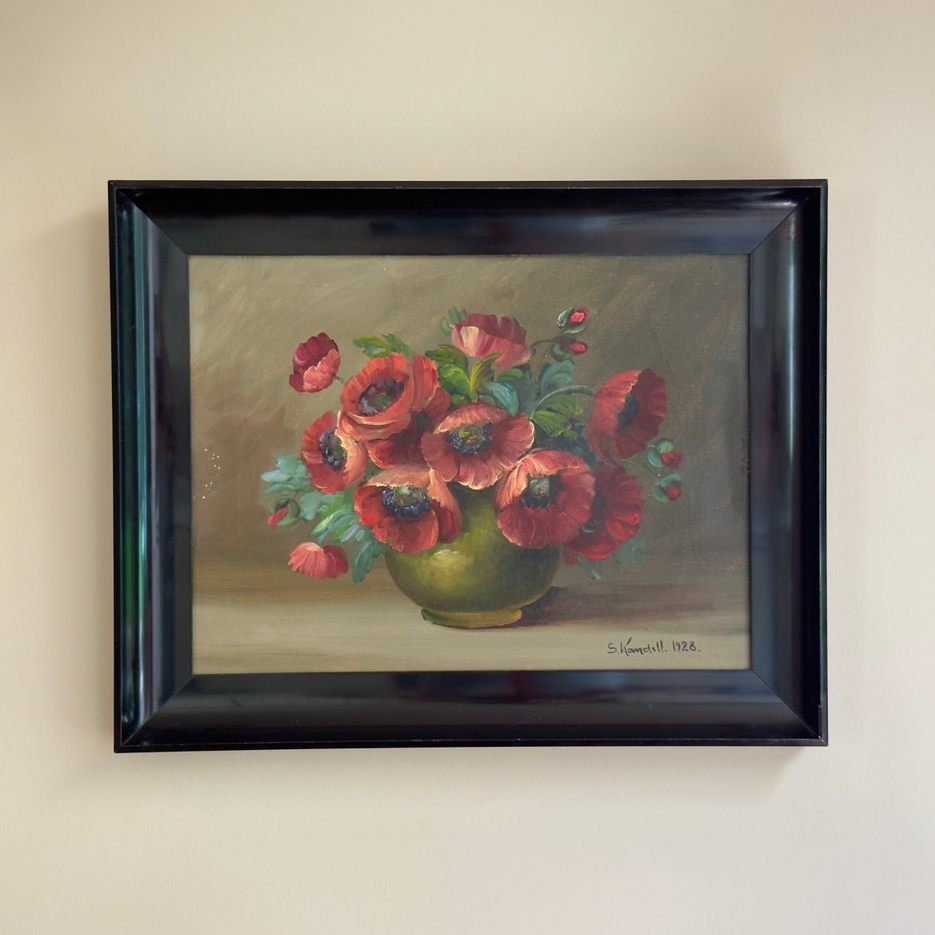 Poppies Oil Painting