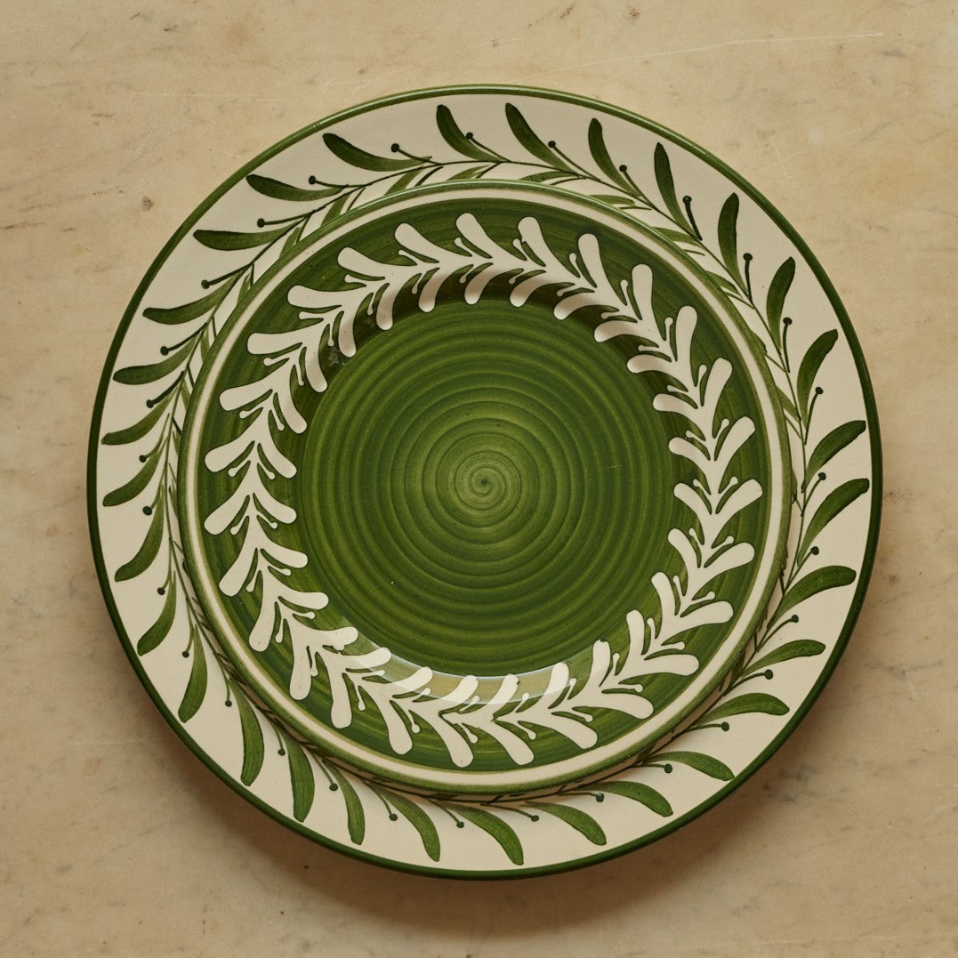 Side Plate - Dark Helecho - Fern Green