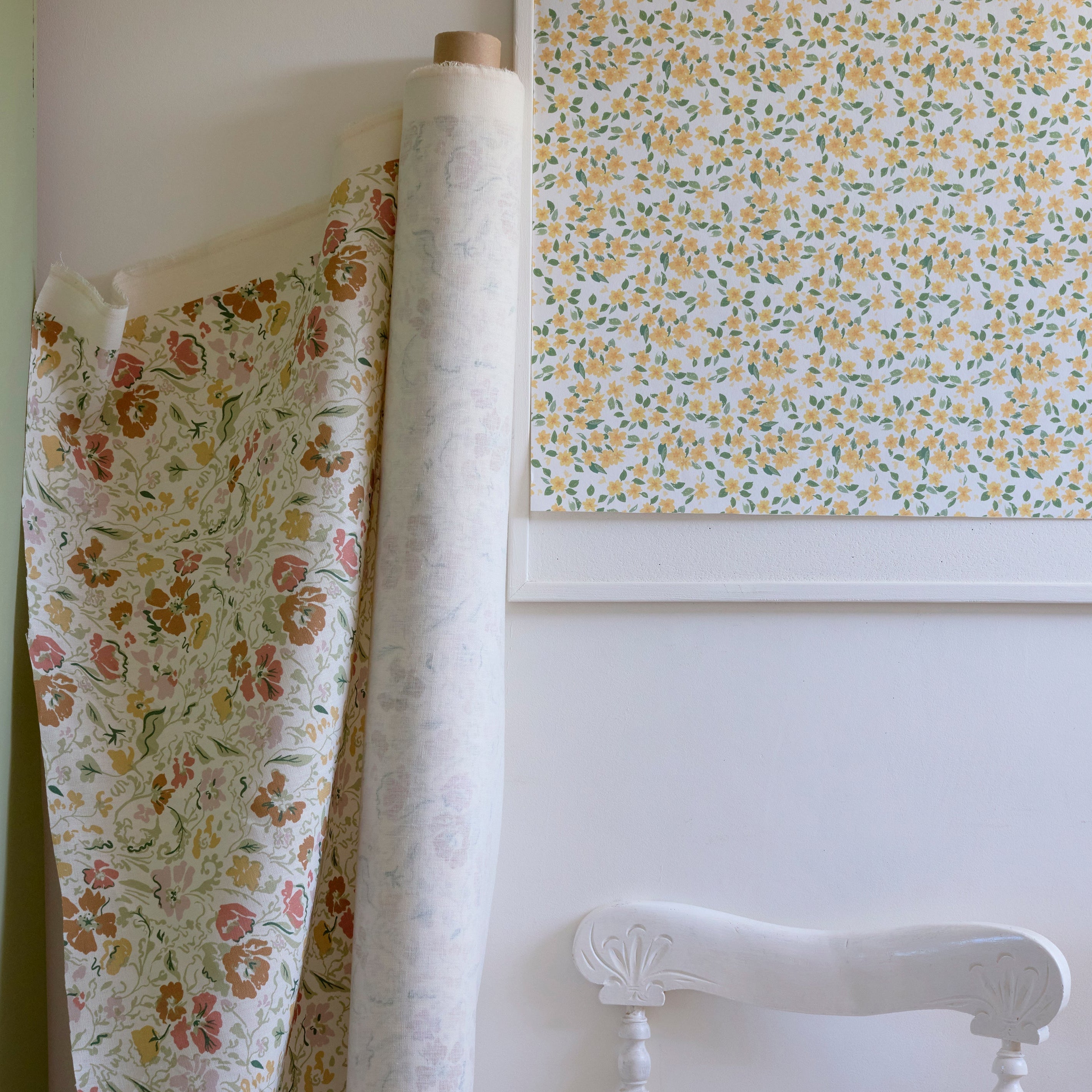 Wandle Wilde Linen Fabric | Earth
