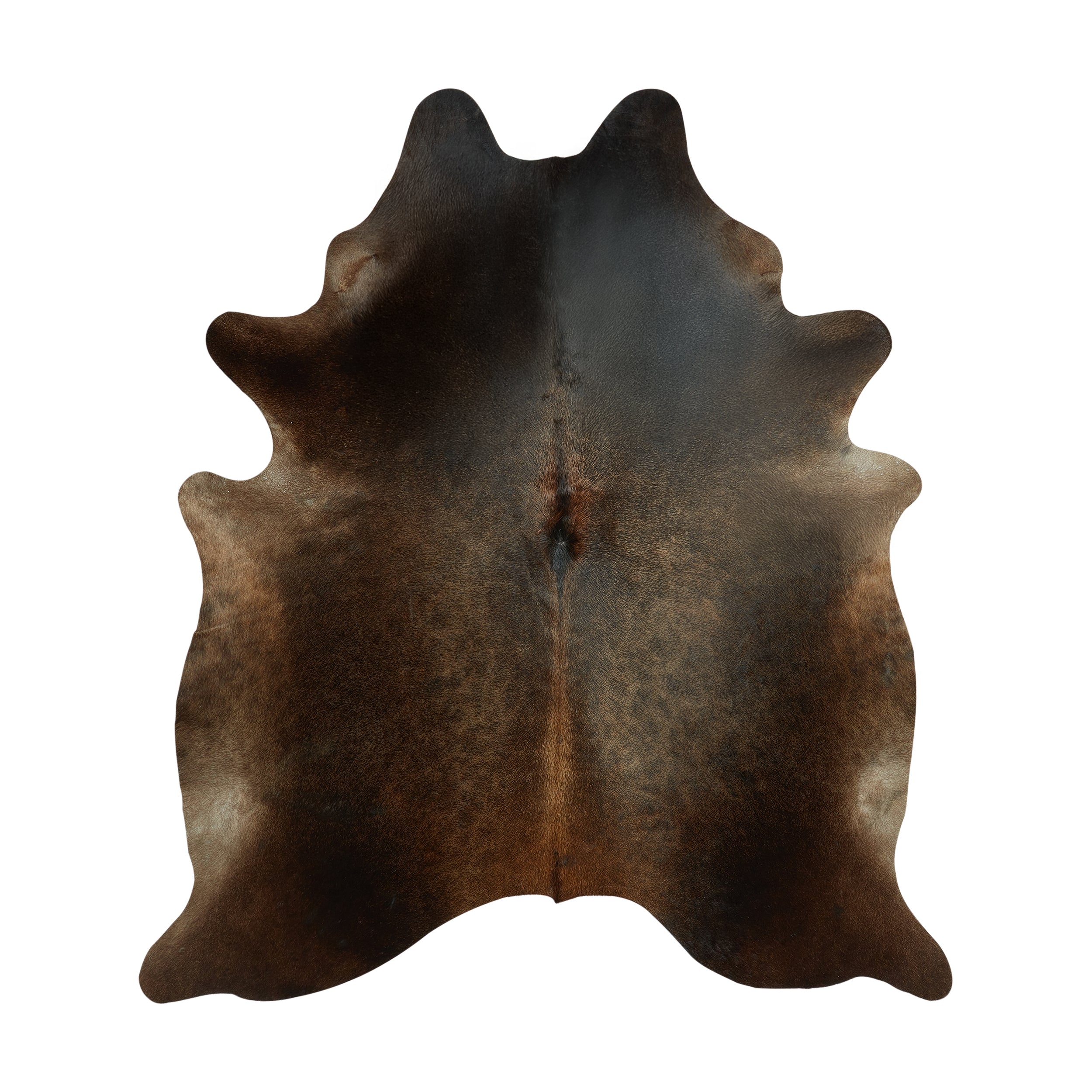 Cowhide Rug - Brown & Black (230cm x 190cm)