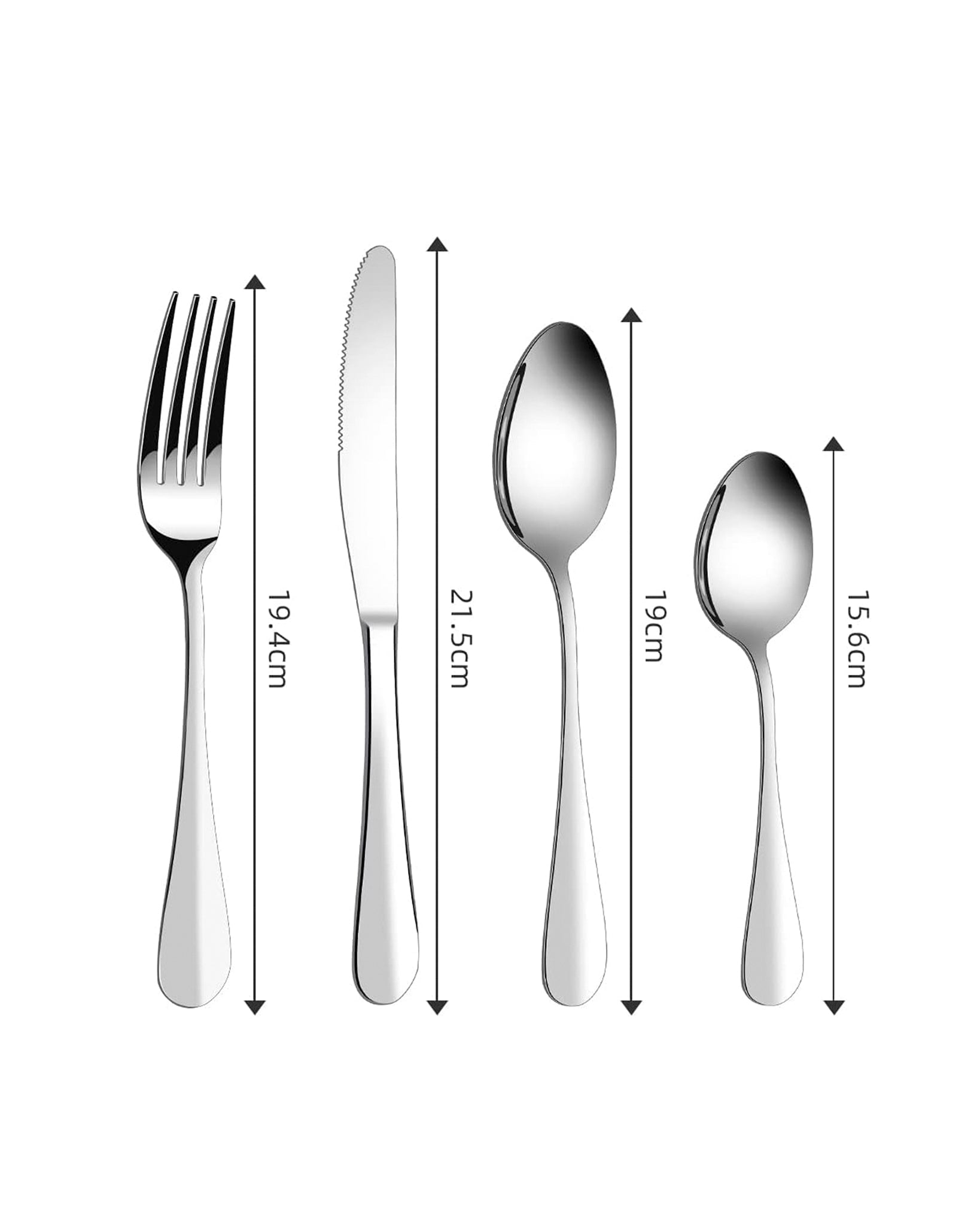 Bon Baguette 24-Piece Stainless Steel Cutlery Set