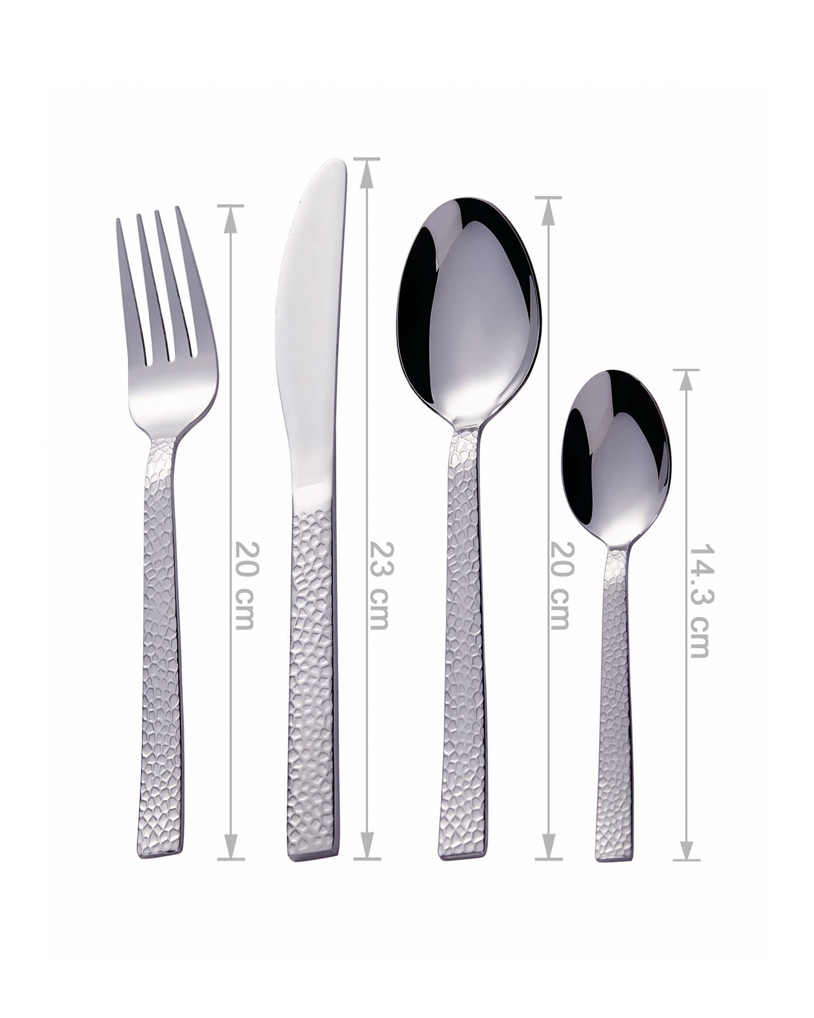 Bon Bubble 24-Piece Stainless Steel Cutlery Set