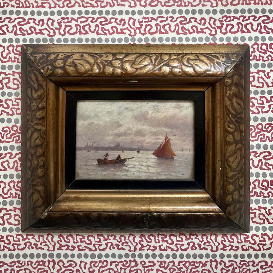 Silver Sea Oil Painting