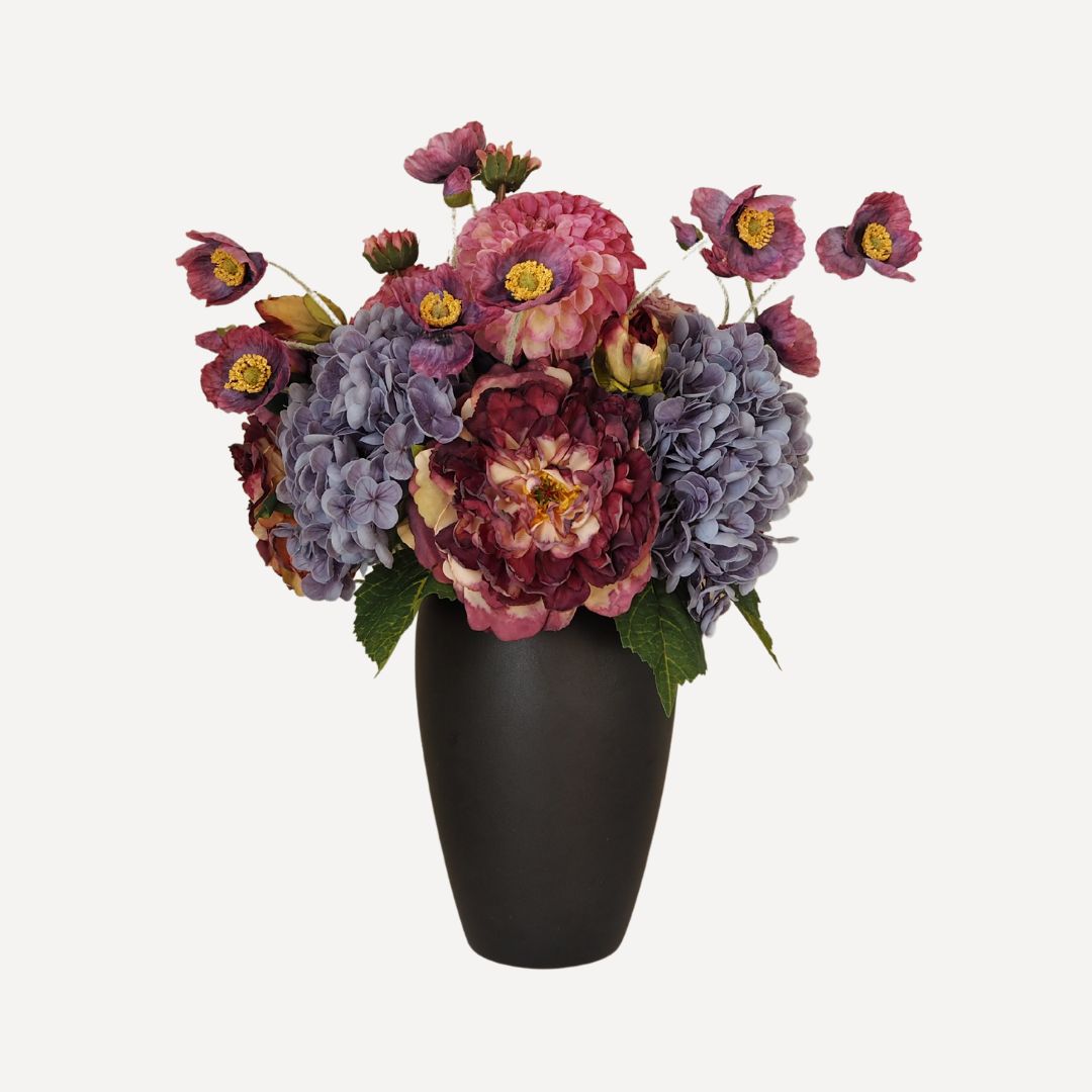 The Violet | Faux Flower Arrangement