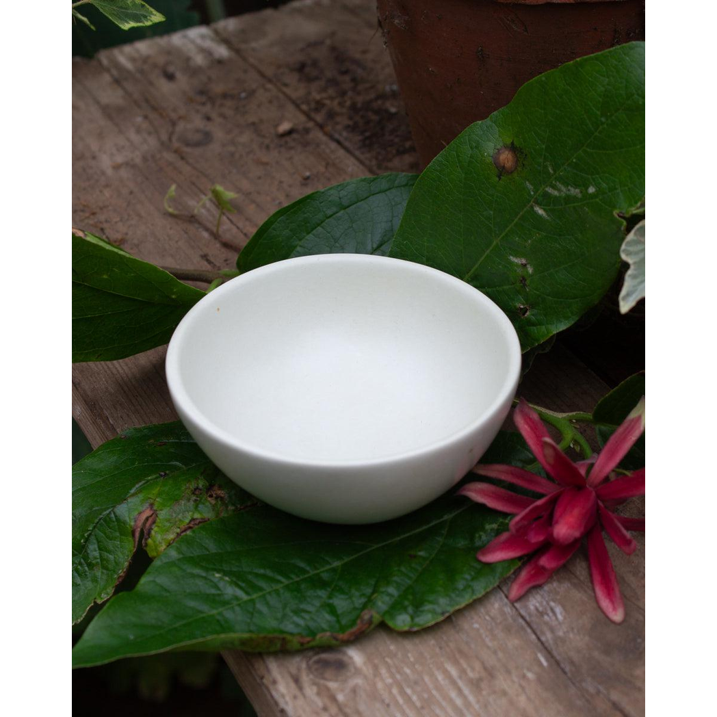 Kenyan Soapstone Hand Carved Small Bowl 'Natural'