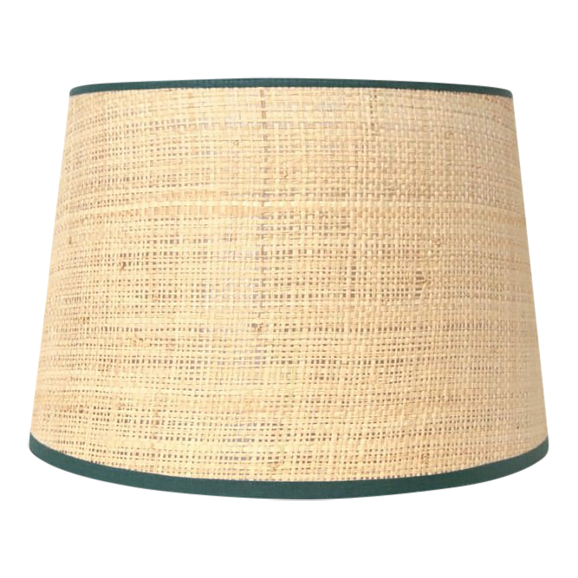 Seema Raffia Lampshade - Forest Green