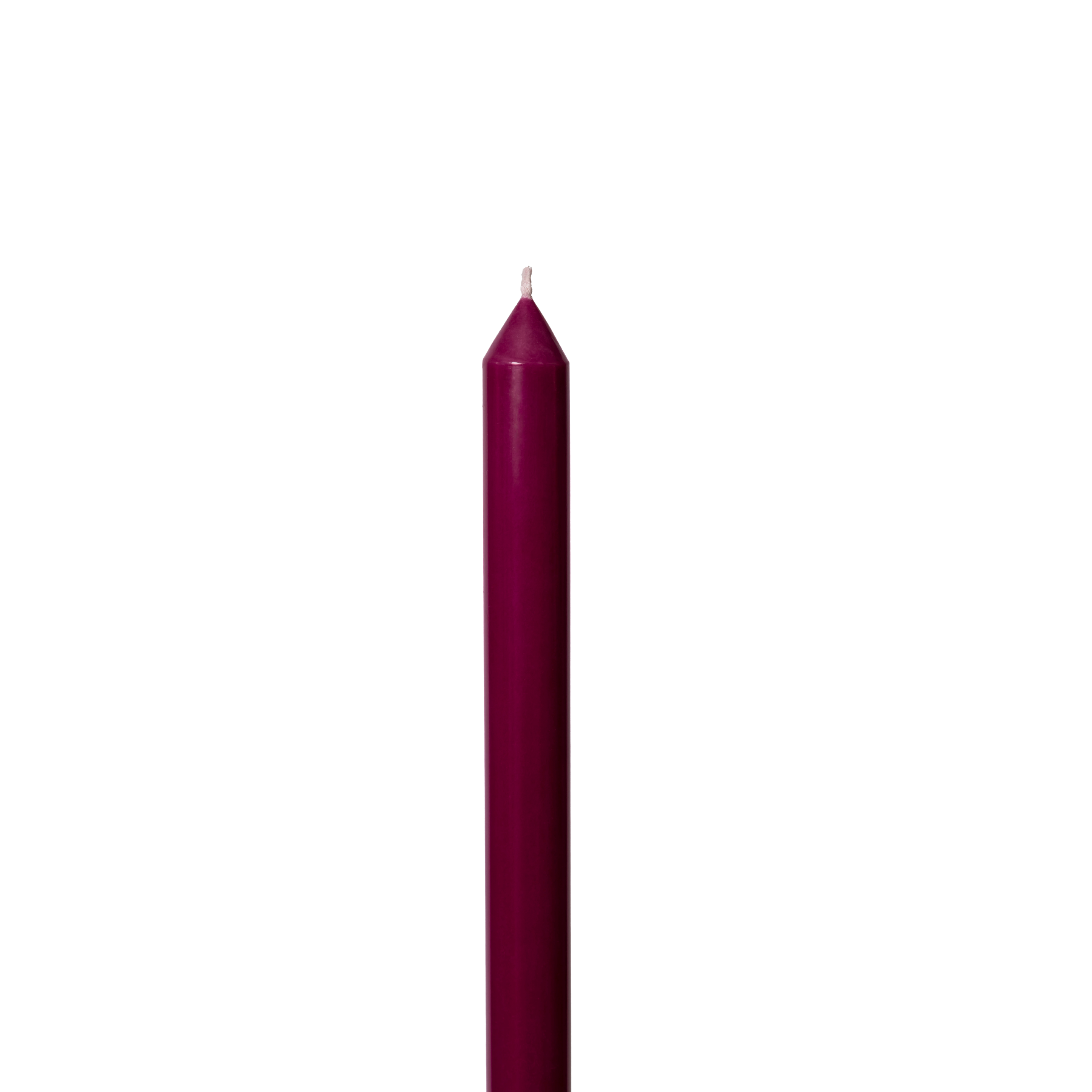 Mulberry Tapered Candle Pair