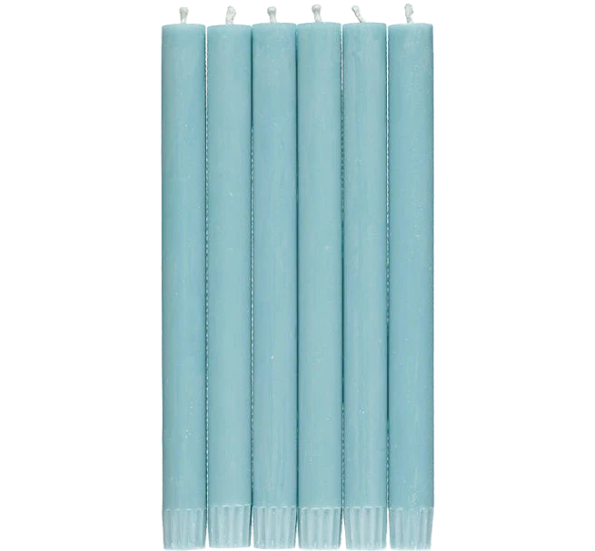 Set of 4 Blue Candles