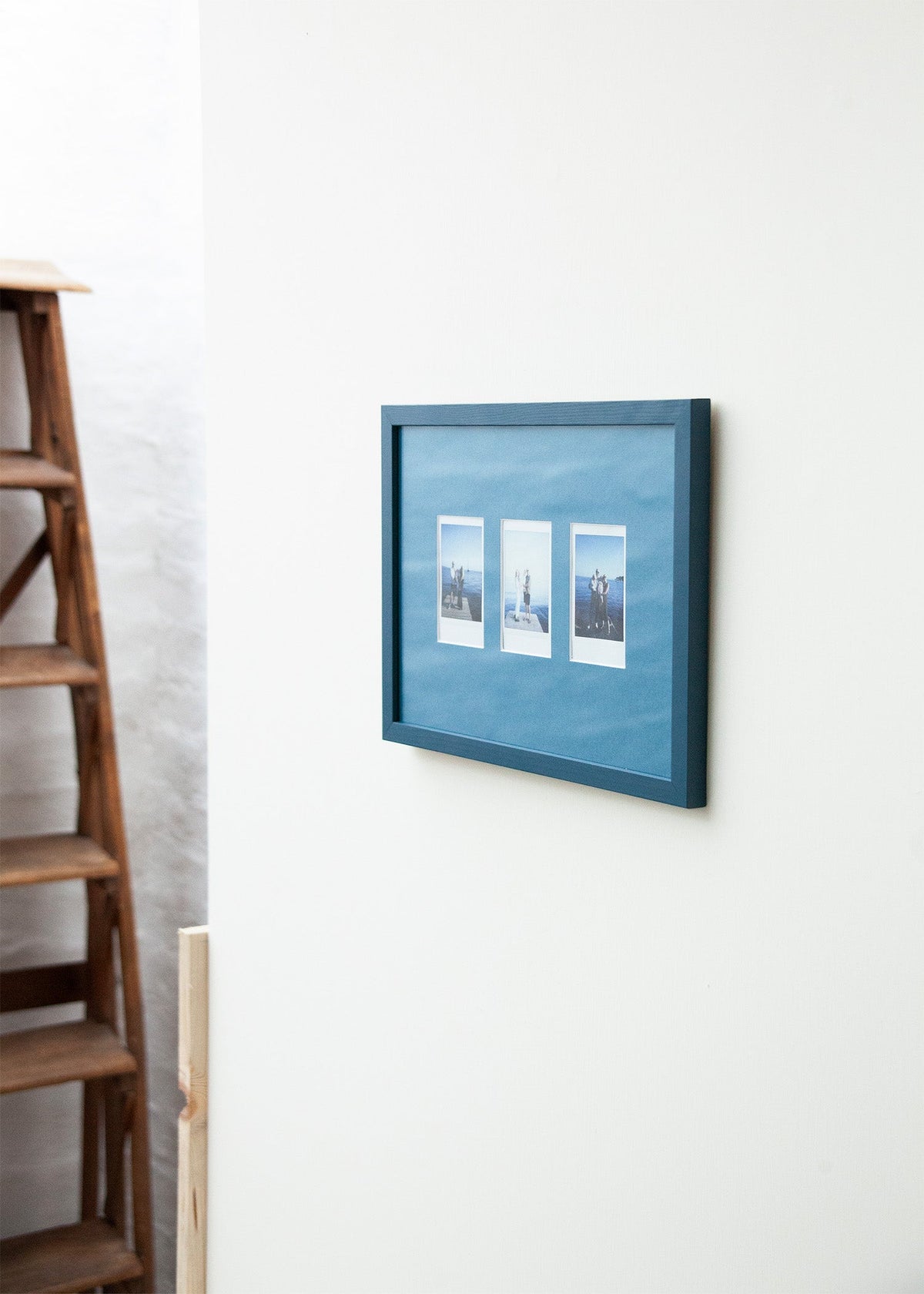 Petrol Blue A4 Instax Mini x 3 Picture Mount