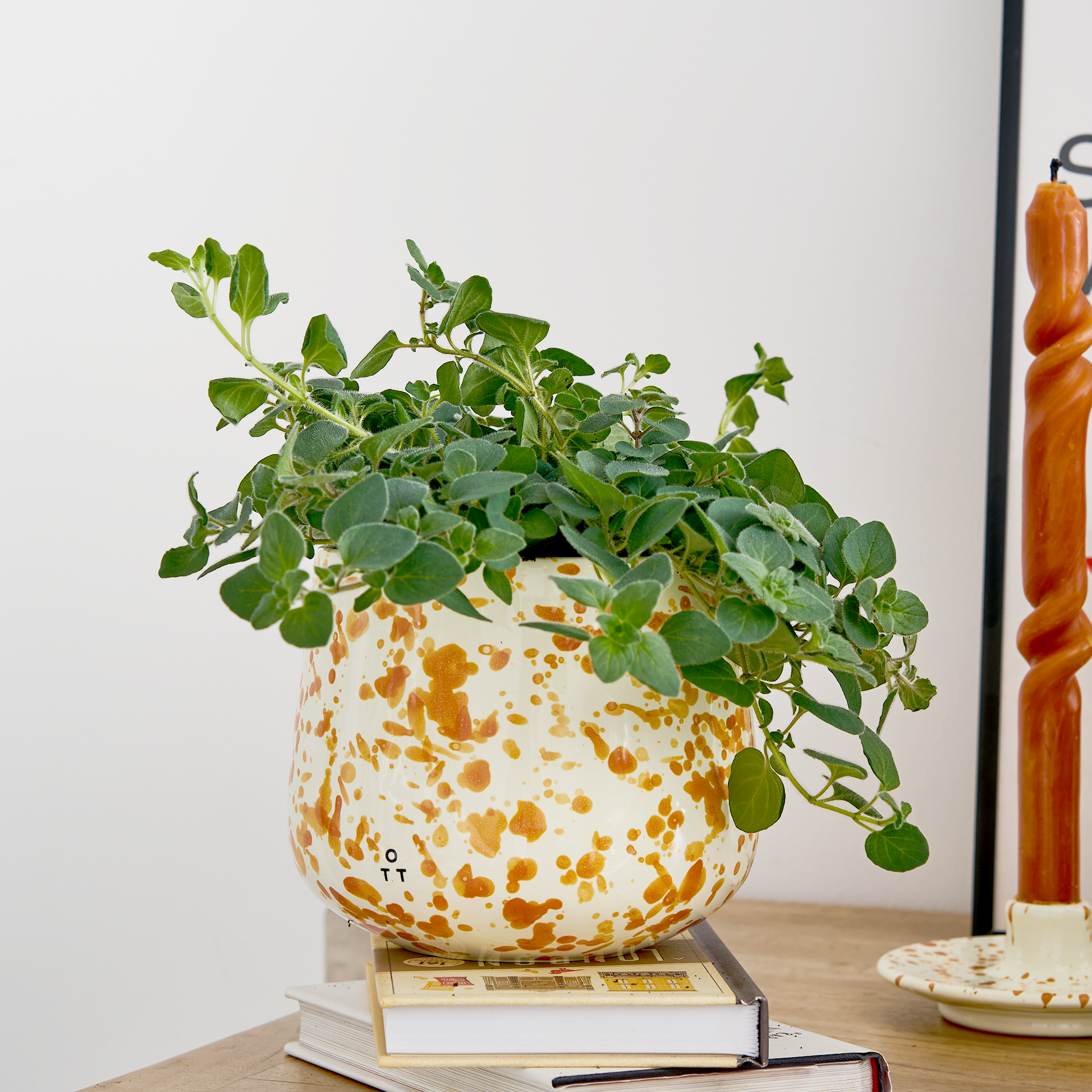 orange indoor planter Indoor Planter Burnt Orange