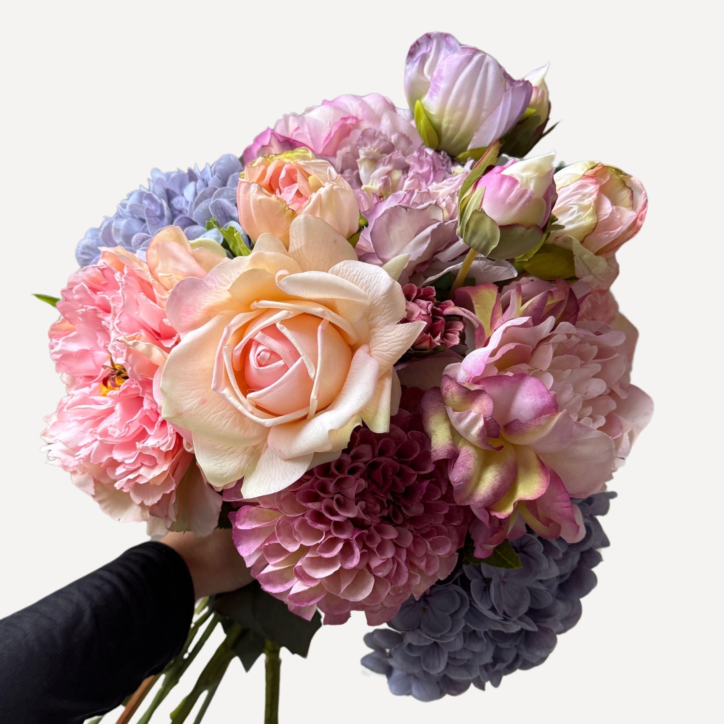 The Margot | Faux Flower Arrangements | Soft Pinks & Purples