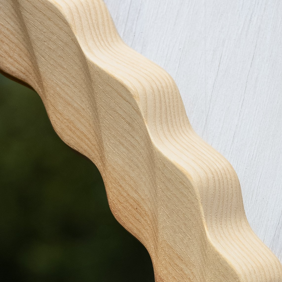 Kruller Midi Mirror | Ash