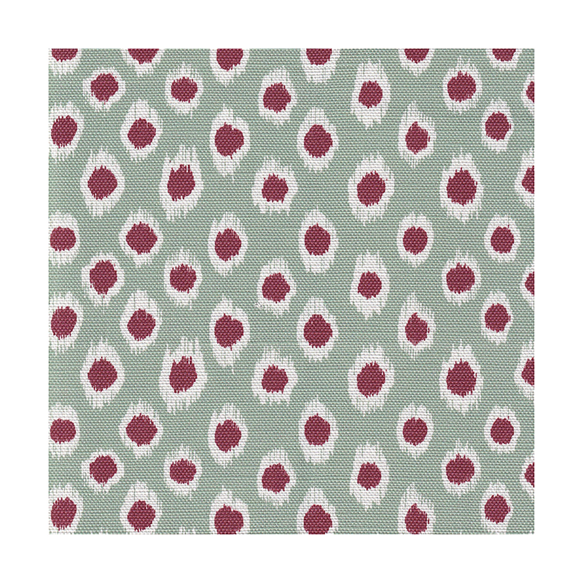 Polka Dot | Duck Egg & Burgundy