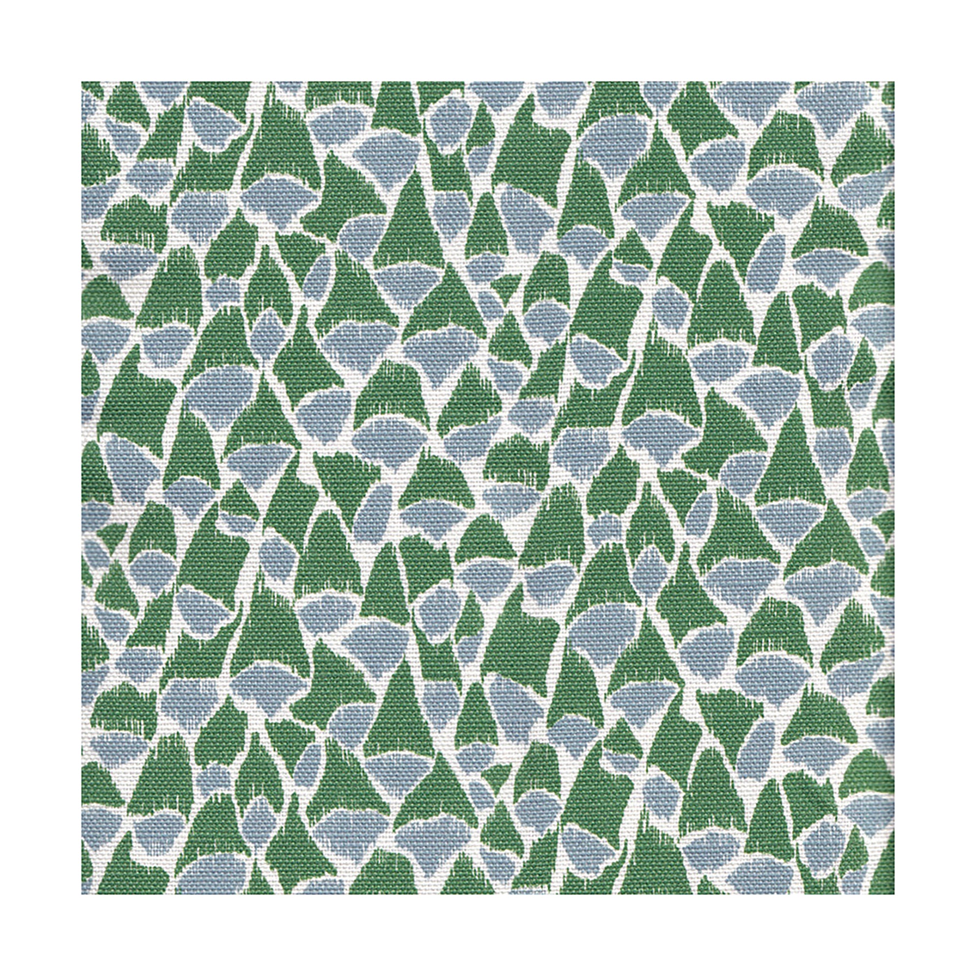 Foxglove Fabric | Green & Blue
