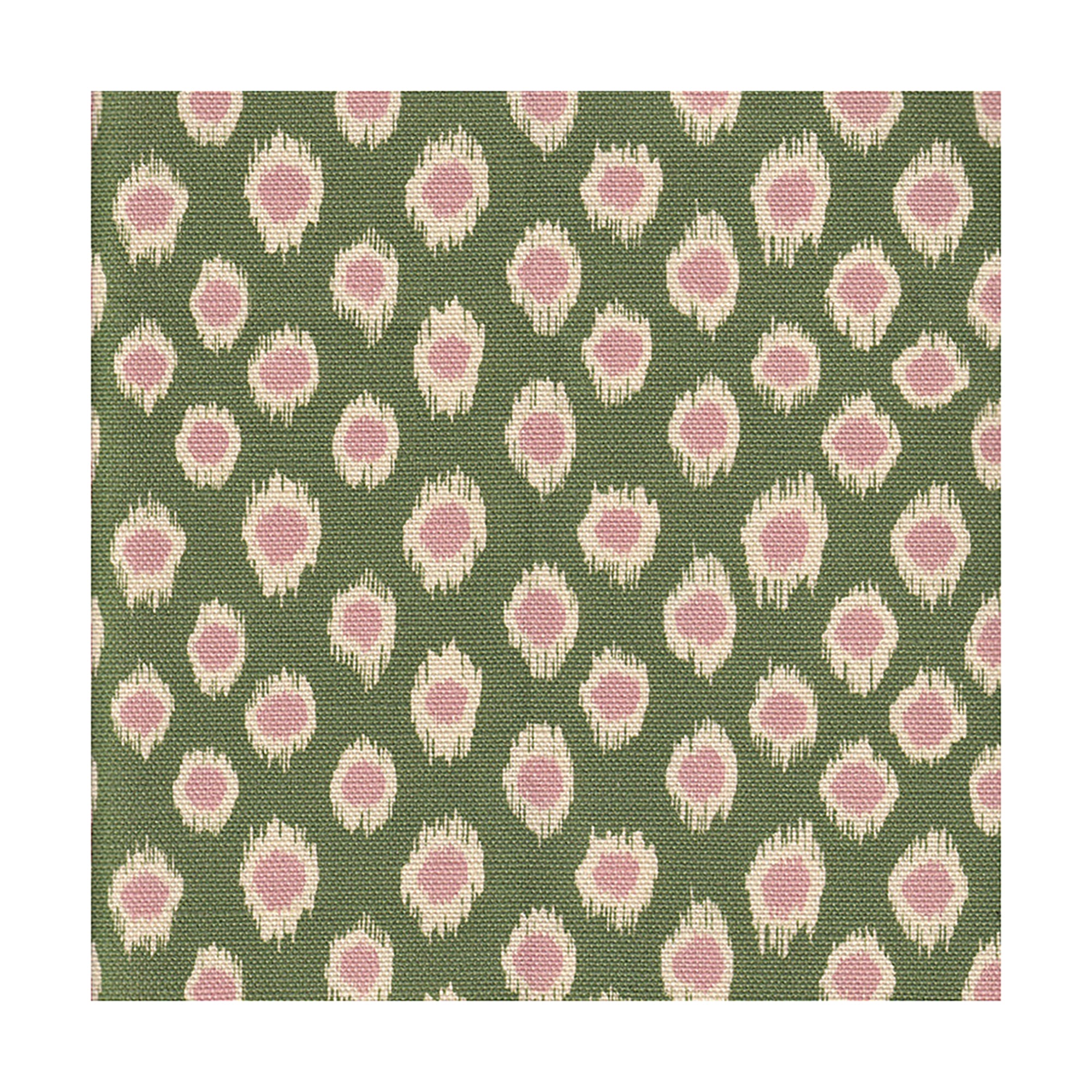 Polka Dot | Green & Light Pink