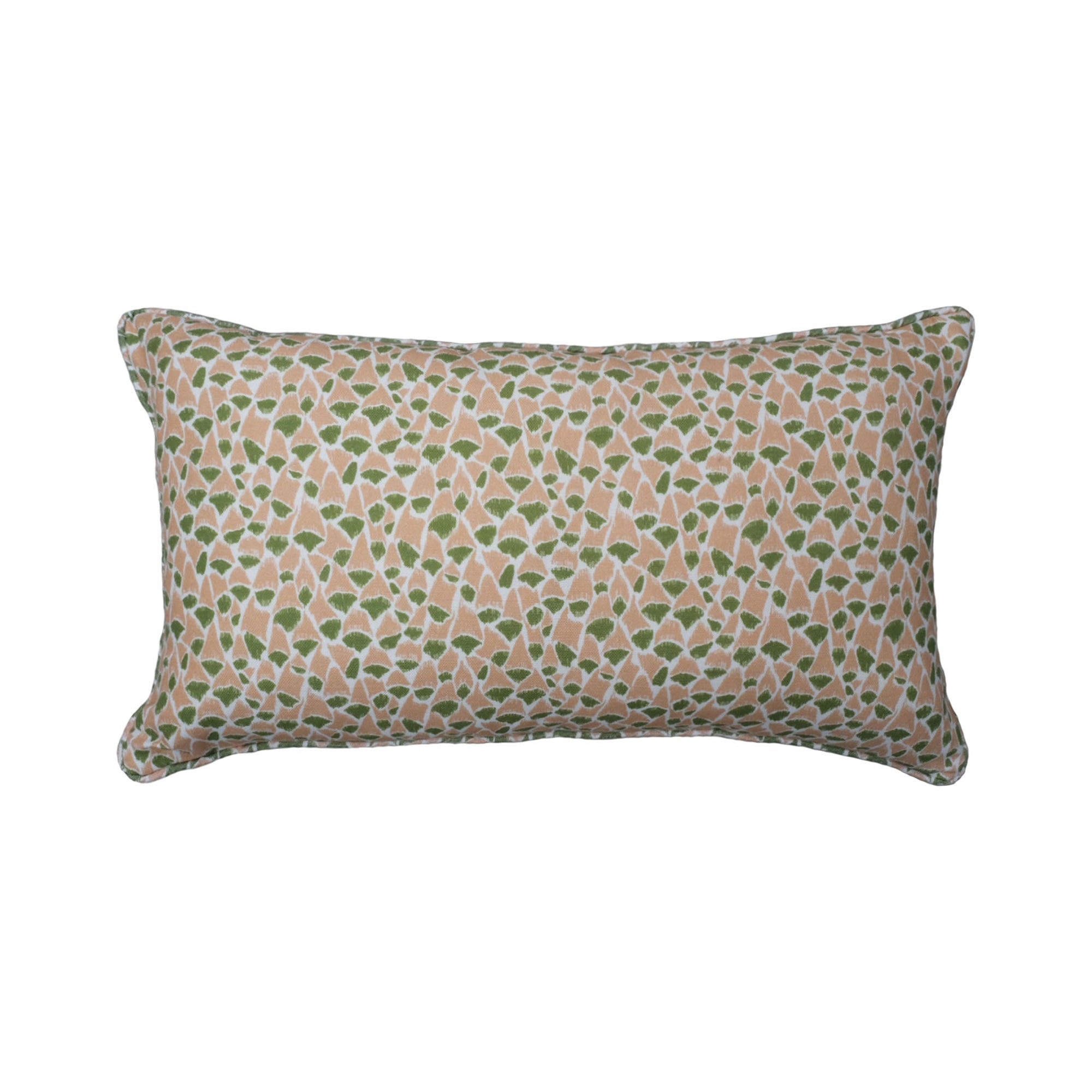 Foxglove Lumbar Cushion | Pink & Green