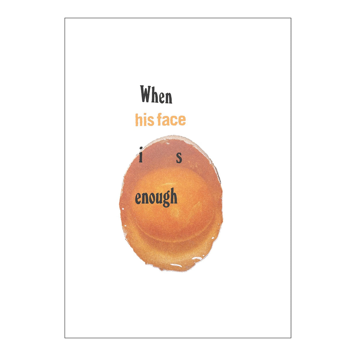 Egg Head Print