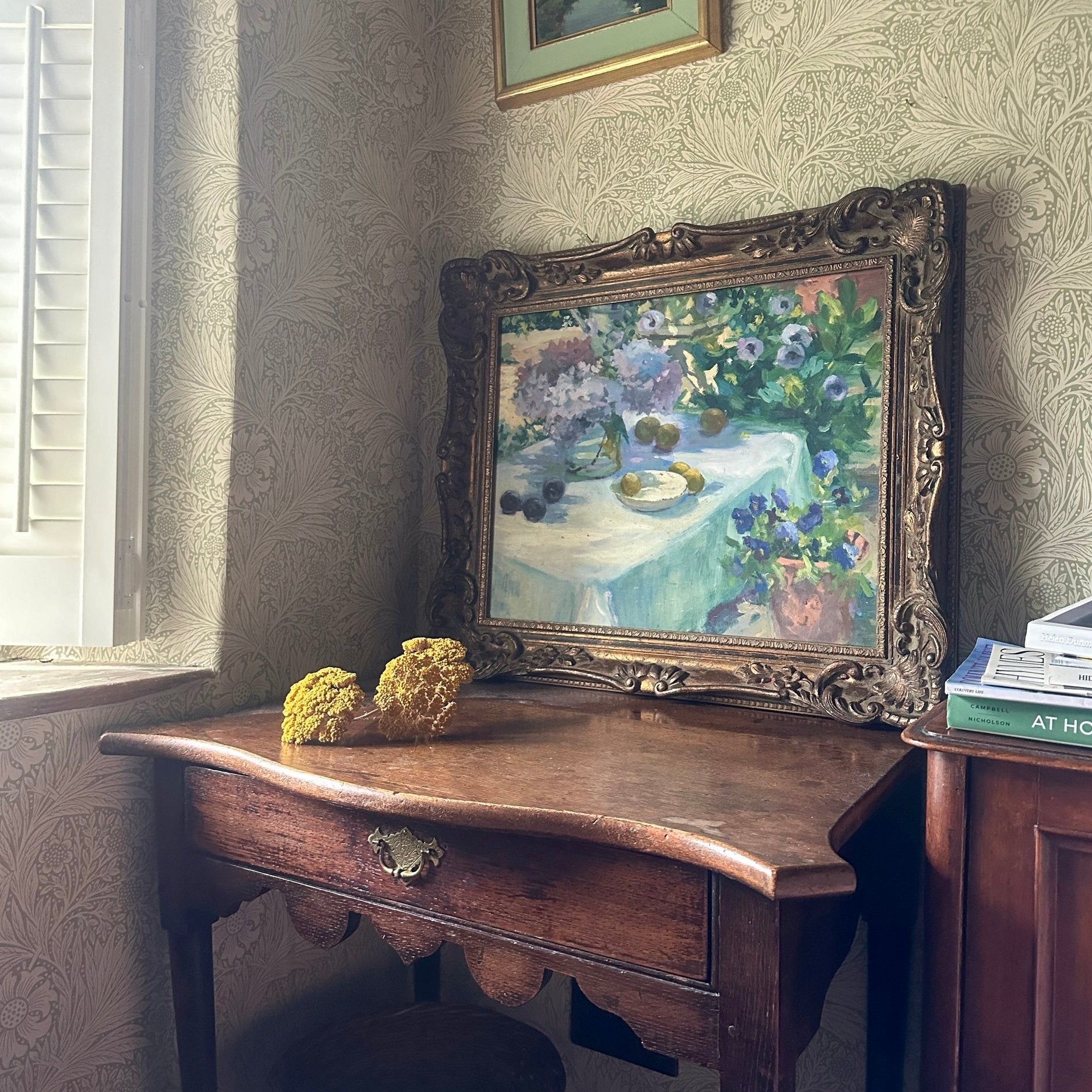 Summer Table Oil Painting