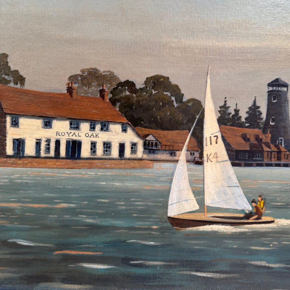 Royal Oak Oil Painting