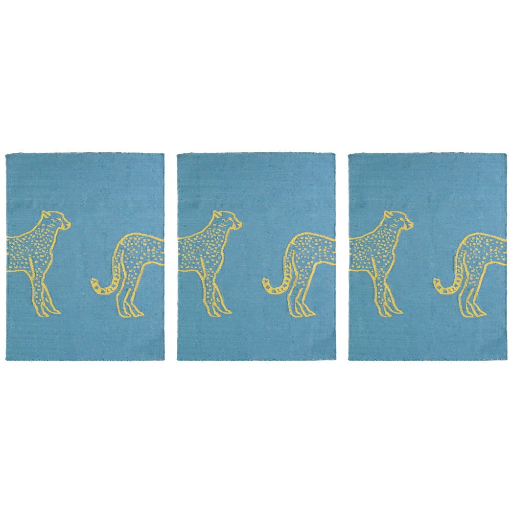 The Cheetah Silk Wall Hanging Silk Wall Hanging